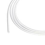 Rebower 10ft Silicone Tubing 1mm ID 2mm OD Clear Industrial Plastic Tubing Pure Silicone Hoses for Pump Siphoning Draining Irrigation Brewing, 0.04" x 0.08"