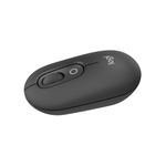 Logitech POP Mouse, Compact and Portable Wireless Bluetooth Mouse With Programmable Buttons and Quiet Clicks, Easy-Switch Between up to 3 Devices, Laptop, Tablet, PC - Graphite