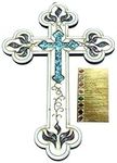 Vintage Cross filled with Turquoise