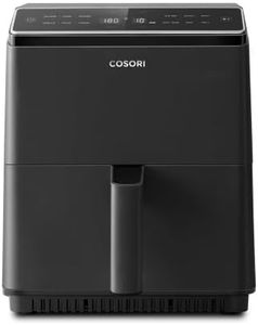 COSORI Smart Air Fryer Oven Dual Blaze 6.4L, Double Heating Elements, Cookbook, No Shaking & No Preheating, APP Control, 12 Functions, Air Fry, Roast, Bake, Reheat, Dishwasher Safe