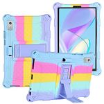 BENTOBEN for Lenovo Tab M9 9 inch Case with Stand for Kids, Soft Silicone Heavy Duty Shockproof Rugged Protective Tablet Case for Lenovo M9 2023 TB310FU (Blue)