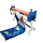 63" All Steel Machine Rack Manual Cold Roll Laminator with Soft Rubber Roller(Item# 026206)