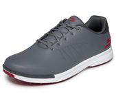 Skechers Men's GO Golf Tempo GF Sneaker, Gray Red/Gray, 10.5 UK