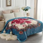 JYK Korean Faux Mink Fleece Blanket