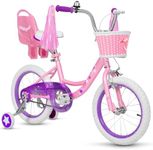 WEIZE Girls Bike for 3-12 Years Old