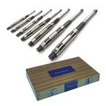 Set of 7 Adjustable Hand Reamer Set HV -H3 (1/4" - 15/32") in Wooden Box