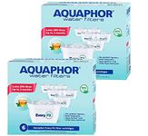 AQUAPHOR Every Fit Replacement Filter Cartridge Value Pack of 12 - Compatible with Aqua Optima Filter jugs and Brita Maxtra+ Reduces limescale, Chlorine and Other impurities.