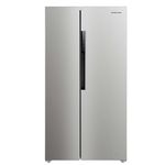 Hamilton Beach HBF1558 15.6 Counter Depth Full Size Refrigerator, Side Doors, Stainless, 15.8 cu ft