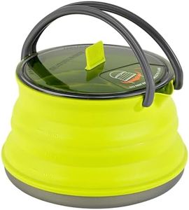 Sea to Summit X-Pot Kettle Collapsible Camping Cook Pot with Lid, 1.3 Liter, Lime