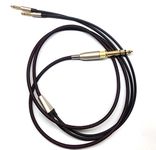 NEW NEOMUSICIA Replacement Audio Upgrade Cable Compatible with Denon AH-D600, AH-D7200, AH-D7100, AH-D9200, AH-D5200, Meze 99 Classics, Focal Elear Headphones Black 1.5m/4.5ft