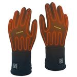 2025 New Winter Gloves Liners Rechargeable Heated Gloves Liners for Men Women Comfortable Ultra Soft Touchscreen Thin Heated Work Gloves for Driving Typing Working Glof Cycling Hunting Fishing