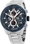 TAG Heuer Men's 43mm Blue Steel Bra