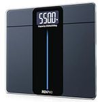 RENPHO Large Platform Weighing Scales for Body Weight, 550lb/250kg Bathroom Scales Large Display, Digital Scales with High Accurate, Weight Loss Tracking, 33x30cm, Core 1L