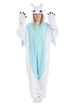 PENGMAI Dragon Costume One Piece Pyjamas for Women Men,Adult Animal Onesie Halloween Cosplay Costumes Homewear Jumpsuit