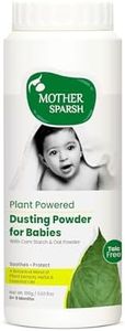 Mother Sparsh Plant Powered Talc-Free Baby Powder -100g | With Corn Starch & Oat Powder
