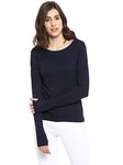 Ap'pulse Women's Long Sleeve Thumbopen Tshirt