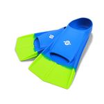 Nivia Finz Pro Trainer, Adjustable Swimming Fins, Swim Training Fins for Snorkeling Diving, for Adults (Size - Large, Blue)