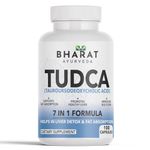 BHARAT AYURVEDA Tudca Liver Support Supplement | Enriched with Milk Thistle & Bile Salt | Promotes Liver Detox & Health | Natural Formula for Optimal Liver Function | 100 Capsules | Pack of 1