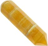 Orange Calcite Crystal Massage Wand (Extra Grade) ~75 x 20mm