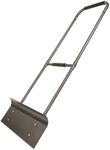 Yard Butler Snow Plow Push Shovel - Heavy-Duty Shovel for Snow - Efficient Snow Removal Tool - Ergonomic Design, Powder-Coated Steel for Long-Lasting Performance - 24" Wide Blade