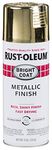 Rust-Oleum 7710830 Stops Rust Bright Coat Metallic Spray Paint, 11 Ounce (Pack of 1), Gold