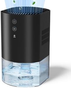 GOAMGE Deshumidificateur d Air 990ML, Déshumidificateurs pour la Maison, Dégivrage Automatique, Arrêt Automatique, 23W, 7 Couleurs LED, Portable Déshumidificateurs pour Chambre