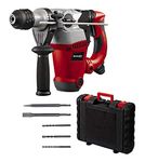 Einhell RT- RH 32 Rotary Hammer Drill | SDS Plus 3-in-1 Drill - Drilling / Pneumatic Impact Drilling / Chiselling | 1250W, 3.5 Joule Impact Force, Electronic Speed Control