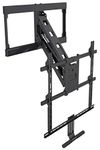 myWall HP55L Flat Screen TV Wall Mount for 42" - 65" (107-165 cm) Load Capacity up to 28 kg, Integrated Gas Lift Spring with Soundbar Bracket