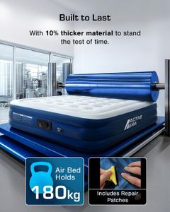 Active Era Double Air Mattress – Inflatable Bed for Two