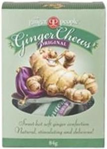 GINGER PEOPLE (THE ) Ginger Chews - Gin Gins 42g (PACK OF 1)