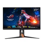 ASUS ROG Swift 360Hz PG27AQN NVIDIA G-SYNC esports Gaming Monitor – 27‑inch QHD (2560 x 1440), NVIDIA Reflex Analyzer, Ultrafast IPS, esports dual-mode, 1 ms (GTG), DisplayHDR 600