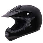 Zorax ZOR-X15 Black XL (55-56cm) Children Kids MX Motorbike Motocross Helmet Dirt Bike Helmet ECE 2206