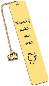 Motivational Bookmarks for Women Students Inspirational Book Markers for Reading Accessories for Book Lovers Book Reader Birthday Gifts for Librarian Book Club Christmas Gifts for Teen Girls Friends