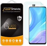 Supershieldz (3 Pack) Designed for Huawei Y9s and Huawei Y9 Prime (2019) Tempered Glass Screen Protector, Anti Scratch, Bubble Free