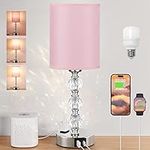 Pink Touch Bedside Lamps for Bedroo