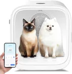 CATLINK 65L Anti-Stress Pet Dryer Box,360° Automatic Ultra Quiet Dog Dryer Box with 9 Safety Protection,Smart Temperature Control via APP Control,Cat Dryer Box for Cats and Small Dogs