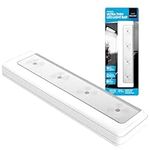 Brilliant Evolution Ultra Thin Wireless LED Light Bar - Touch Sensitive, Stick On, Push LED Light Bars for Understairs, Kitchen, Cupboards, Battery Operated, Under Cabinet Lighting, Packaging May Vary