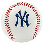 Rawlings MLB New York Yankees Team Logo Baseball, White, 1