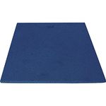 USI UNIVERSAL SUPERTUF Rubber Tiles Ideal For Free Weight Areas, Heavy Lifting Zones & Cross Training Boxes, Heavy Duty 20mm Thick Rubber Exercise Gym Floor & Equipment Mats (Blue, Pack of 1)