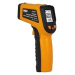 Naafie Industrial Infrared IR Thermometer | Genuine Parts with 1 Year warranty | Multi Laser High Temperature -50°C to 600°C Digital Gun | Non-Contact Pyrometer - MECO Make