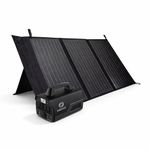 SARRVAD Portable Power Station T500 (518Wh) with 100W Solar Panel Combo | 500W Pure Sine Wave Portable Power Station | Home Backup, Camping, RV, Outdoor and Emergency Use