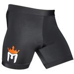 Meister MMA Crown Vale Tudo Fight Shorts - Black - 40/41