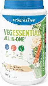 Progressive VegEssential, All-In-One Vegan Protein, Greens, Vitamins & Minerals Powder - Vanilla Flavour, 840 g