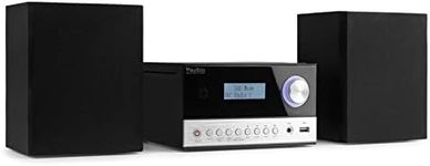 Audizio Arles – Micro HiFi System DAB+ Black/Silver, FM, CD, MP3, USB