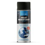 Simply SP-010 Black Heat Resistant Spray Paint 400ml – High Adhesion – Temperature Resistant up to 300 Degrees – Wear Resistant & Scratch Free – Multiple Application