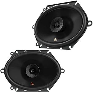 Infinity Primus 683F Primus Series 6"x 8" 2-Way Custom-Fit Multi-Element Speakers, Pair
