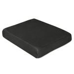 Milliard Memory Foam Seat Cushion/Chair Pad 18 x 16 x 3” with Washable Cover, for Relief and Comfort