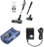 LEVOIT LVAC-300 Cordless Vacuum Cleaner & Replacement Battery & Charger, Up to 120 Mins, Powerful Suction, Tangle-Resistant Design, for Carpet, Hard Floor, Pet Hair