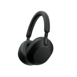 Sony WH-1000XM5SA Premium Noise Cancelling Wireless Over-Ear Headphones, Bluetooth, Clear Call Quality, Hi-Res Audio, Up to 30hr Battery Life, Includes Soft Case, iOS & Android - Black