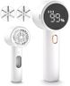 Fabric Shaver, Electric Lint Remover, Rechargeable Lint Shaver, Sweater Defuzzer to Remove Pilling, Battery Operated, 6-blade, 3-speed with LED Display for Clothes, Upholstery, Furniture